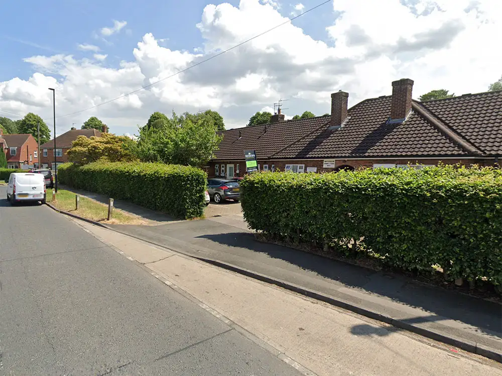 Car crashes into lamppost and overturns in York