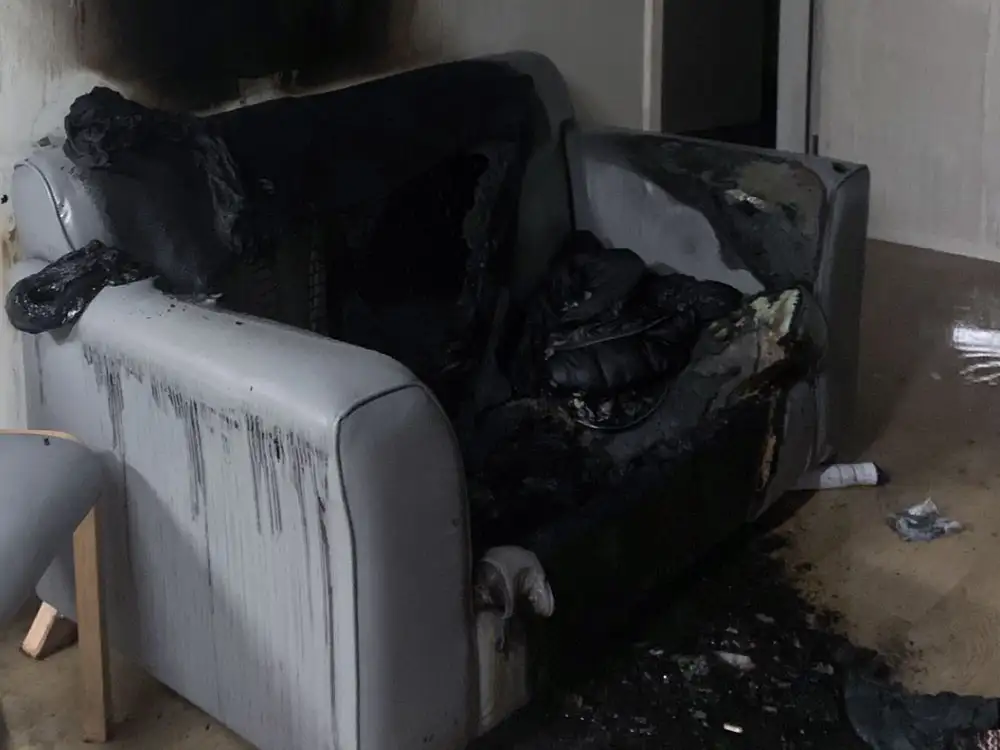 York flat fire leads to safety warning