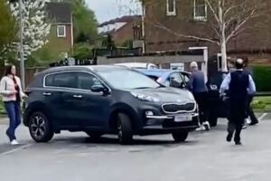 Watch: Shoppers clash with alleged thieves in chaotic scenes at York supermarket