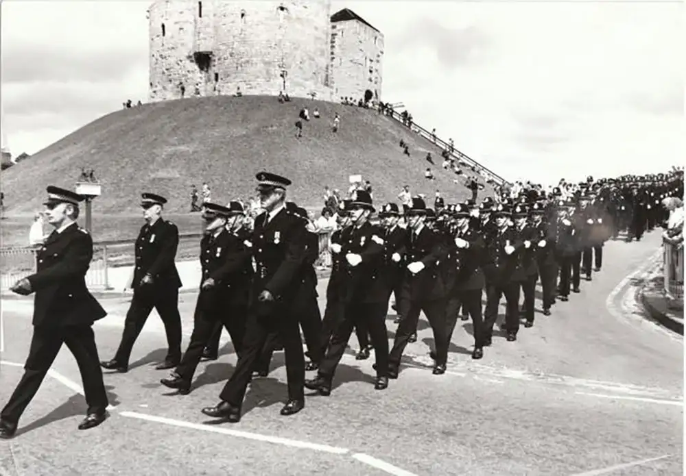 Happy 50th birthday to North Yorkshire Police! Force releases old pix to mark milestone