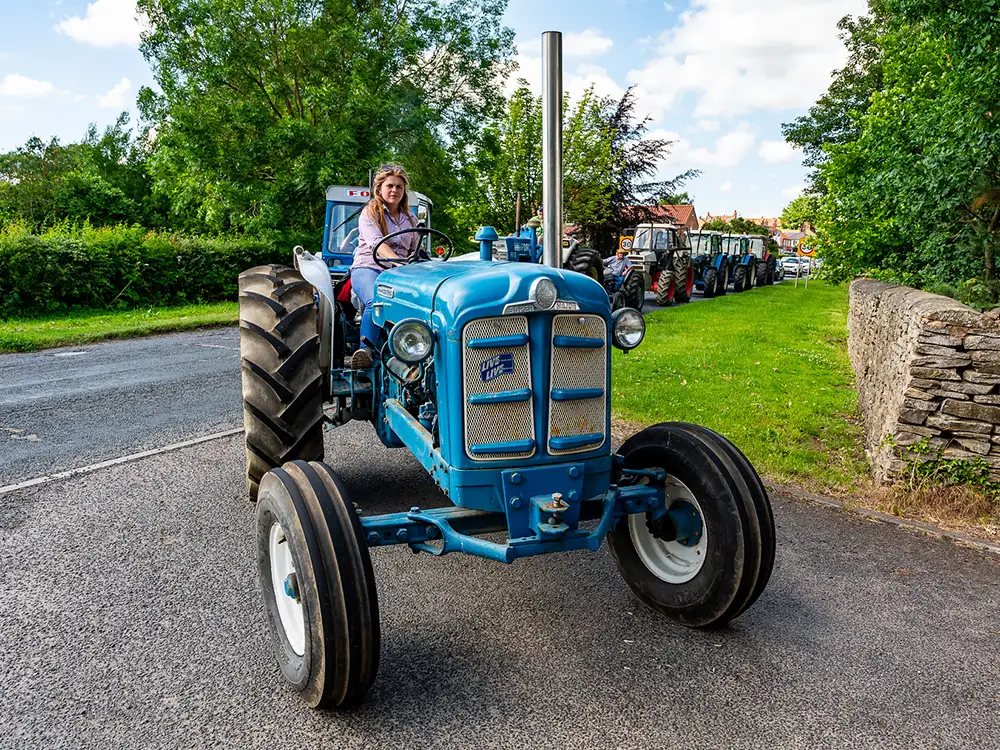 Vintage tractor run to raise money for great cause