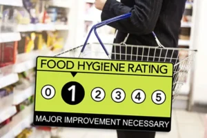 York supermarket gets a 1 out of 5 food hygiene rating