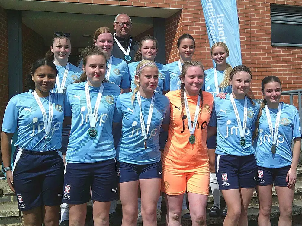 York College footballers finish runners-up in national tournament
