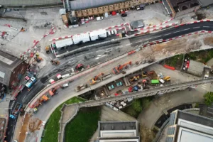 Watch: Drone shows York’s new road from the air