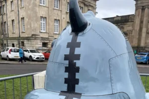 Gang caught on CCTV attacking Snook in York – as sculptures and benches damaged