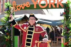 Something to shout about! York’s Town Crier is back