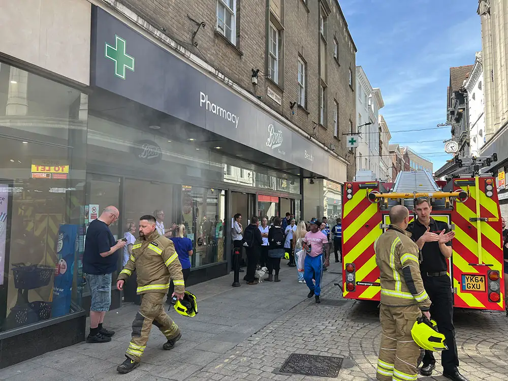 Updated: York city centre store reopens after being evacuated