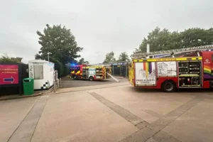 ‘It could have been disastrous’: York petrol station hit by fire