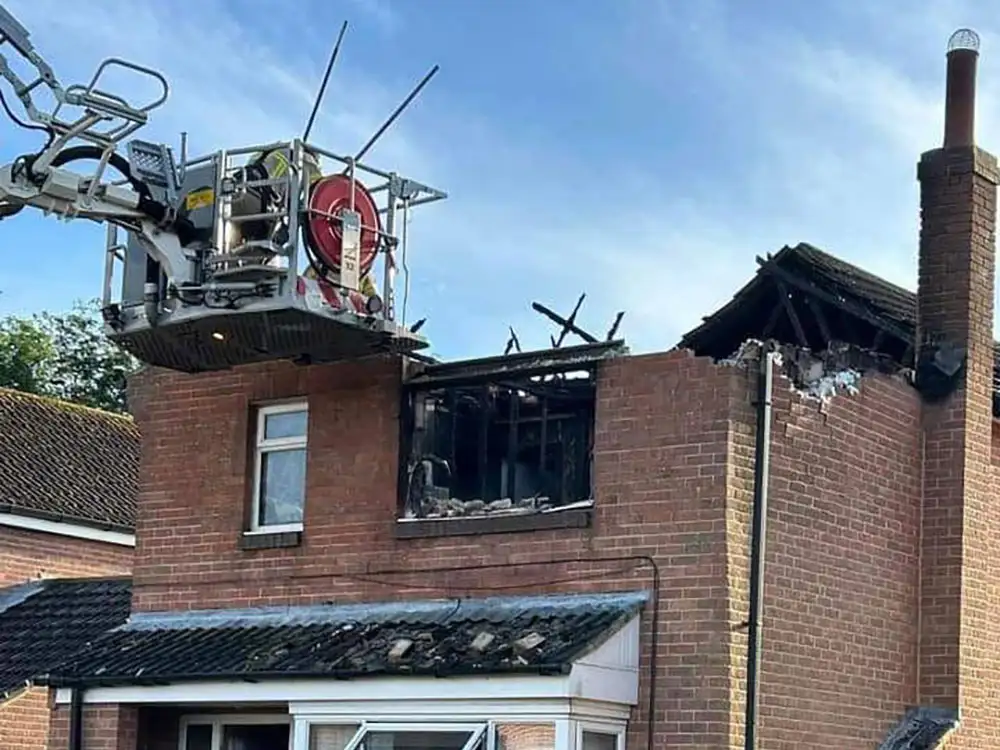 Village rallies round couple in their 80s who have ‘lost everything’ after lightning strike