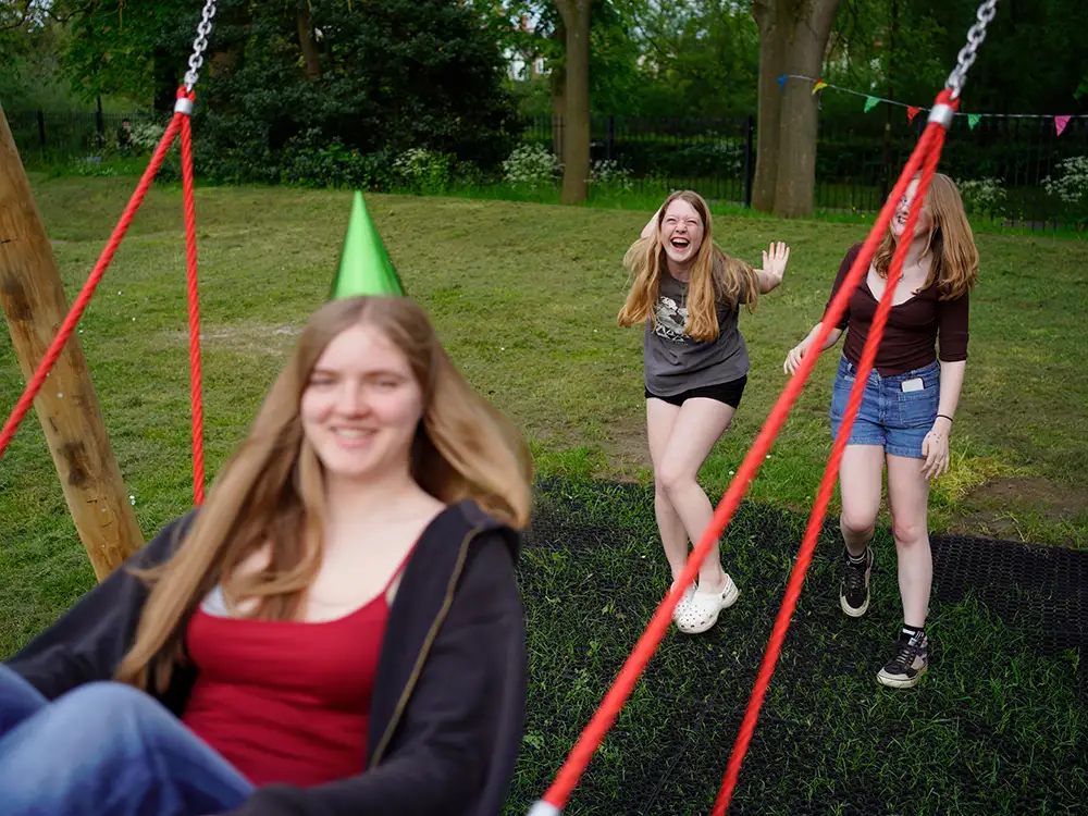 A new area has opened in a York park specially for teenage girls