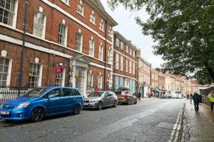 Firefighters help woman celebrating her birthday who had collapsed in York street