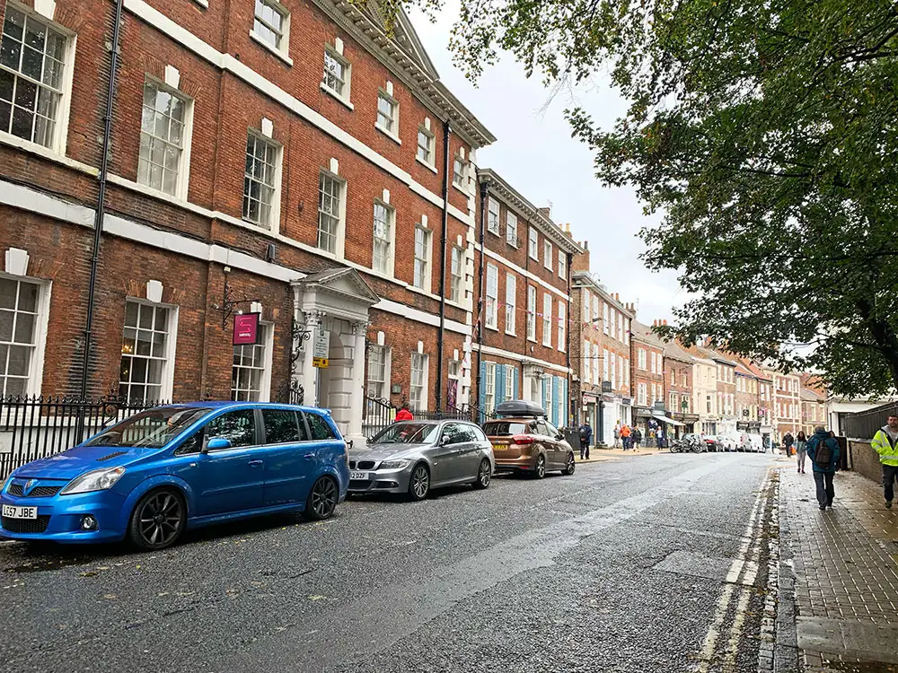 Firefighters help woman celebrating her birthday who had collapsed in York street
