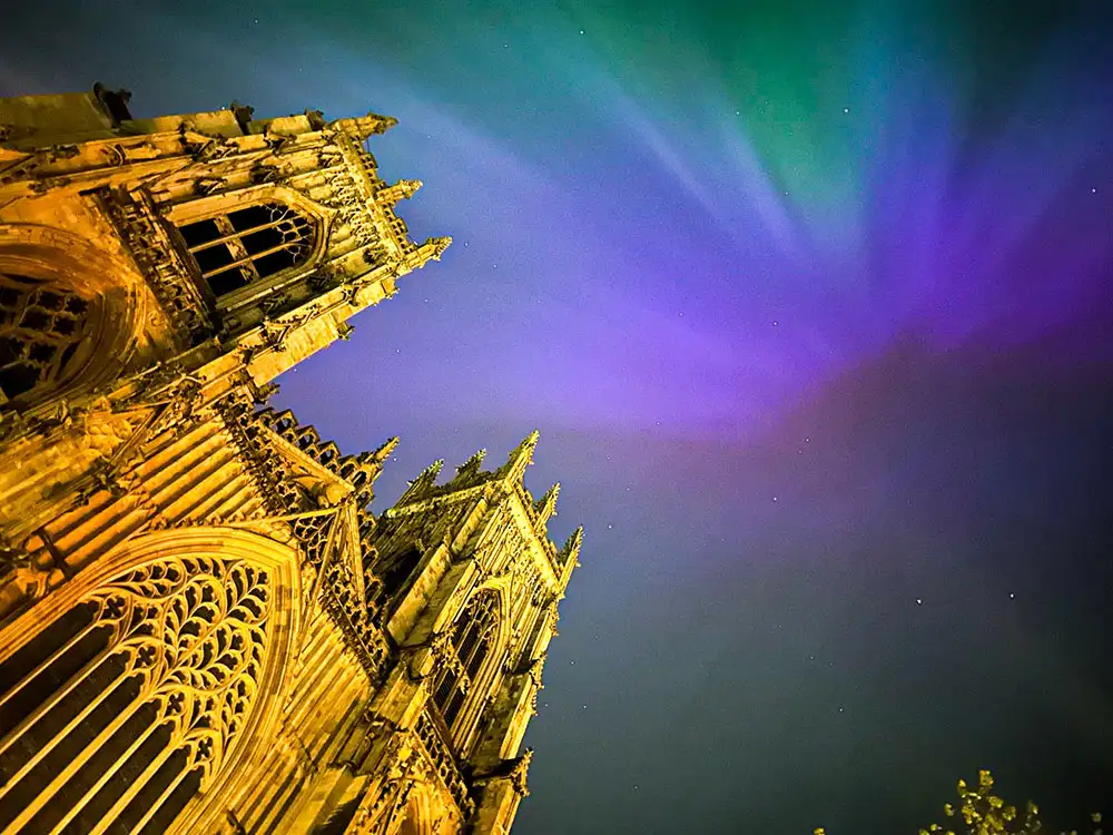 Video and pix: York skies lit up by spectacular Northern Lights