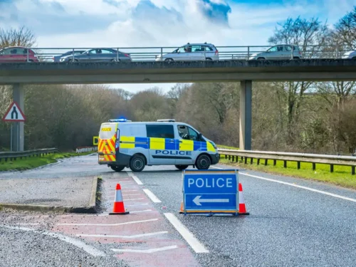 Updated: A64 reopens after building fire