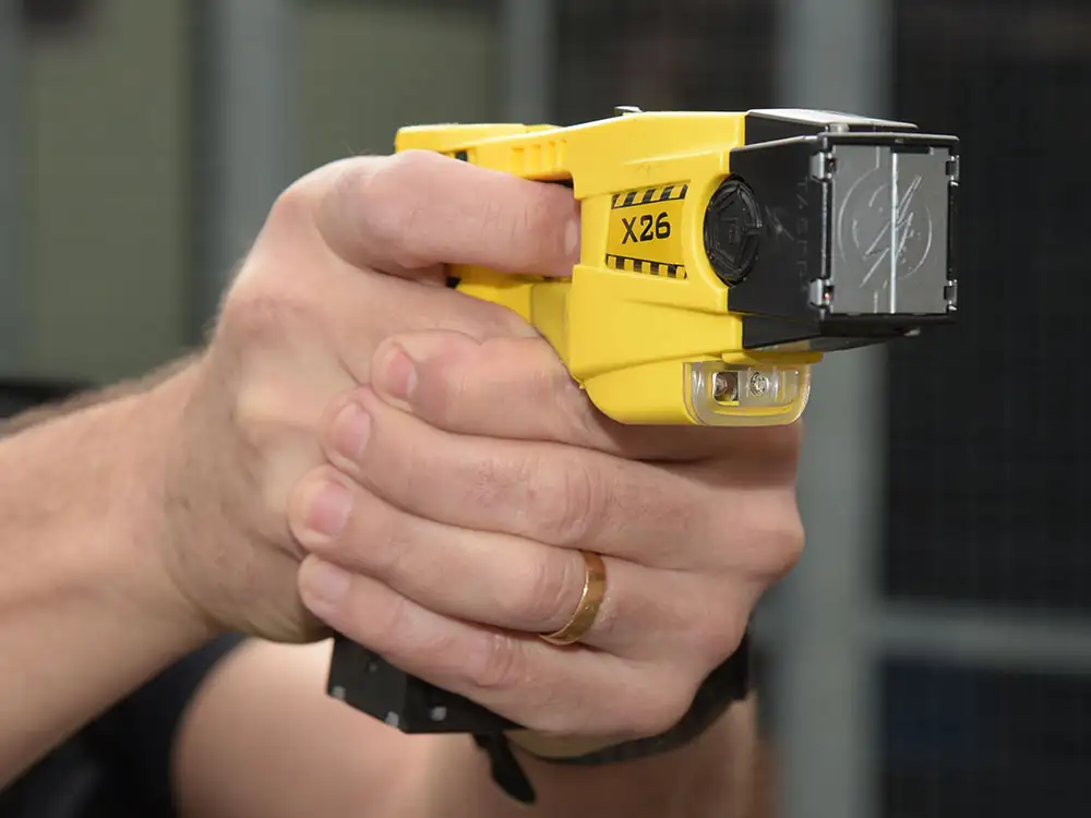 Police pulled Taser on York man who attacked his own grandma