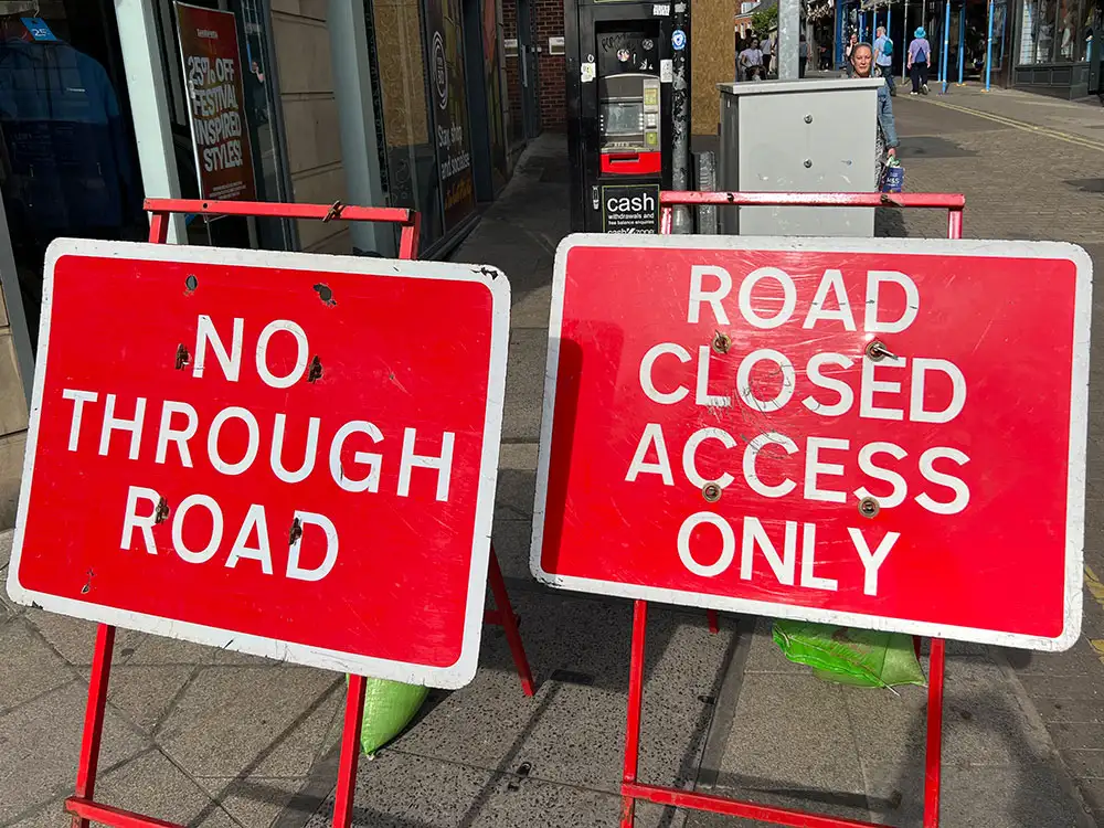 York city centre road closed for four weeks as water main is diverted