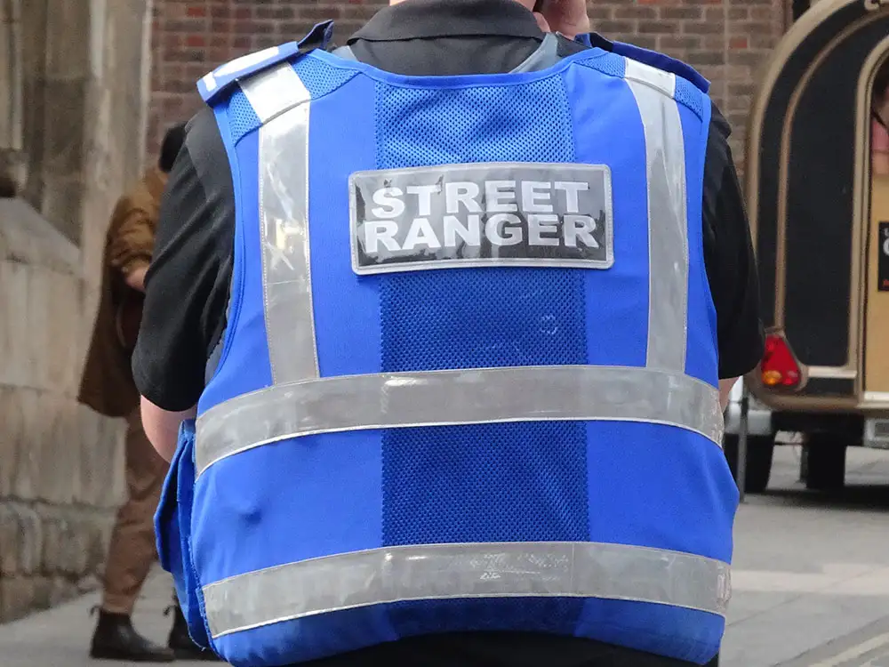 Man threatened York Street Ranger outside store