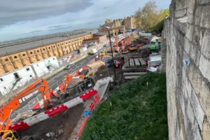 How lasers and a new wall are protecting York’s ancient fortifications as bridge is flattened
