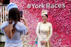 Pictures: York Races are back! Racegoers shine as course reveals new developments