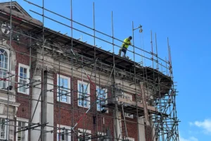 Scaffolding city! York covered up like never before