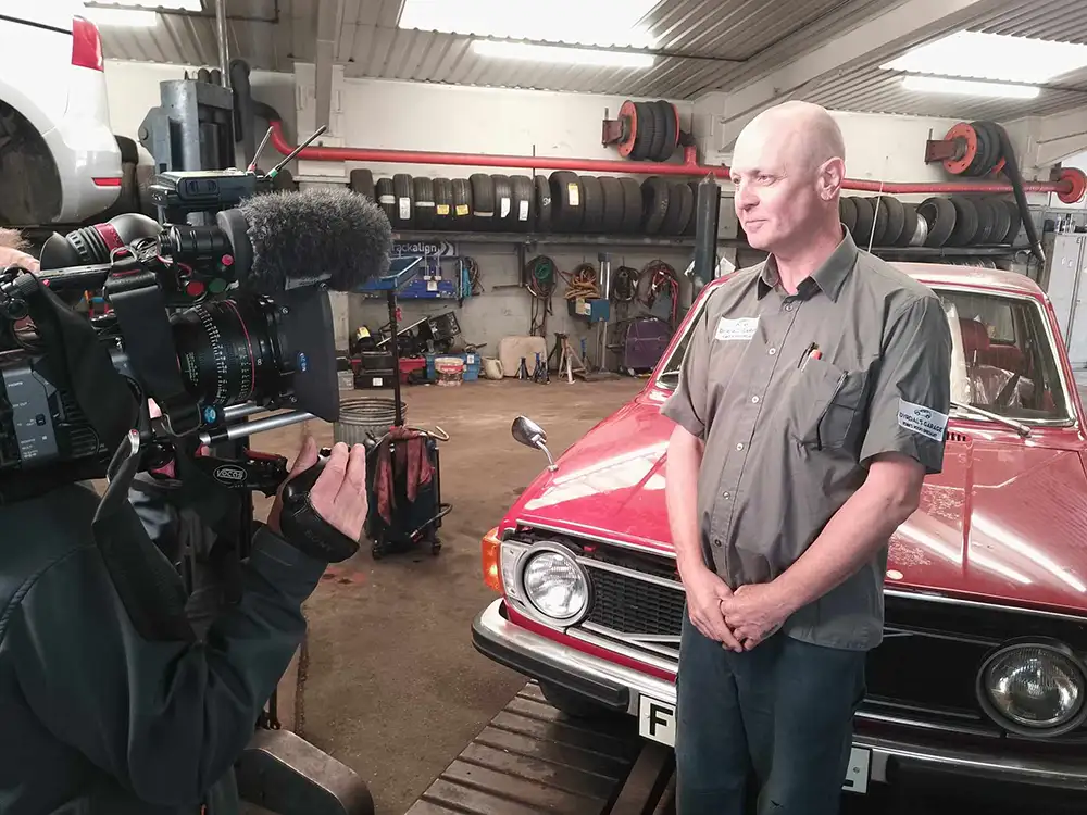‘We’re thrilled!’ Hit TV show films at a York business
