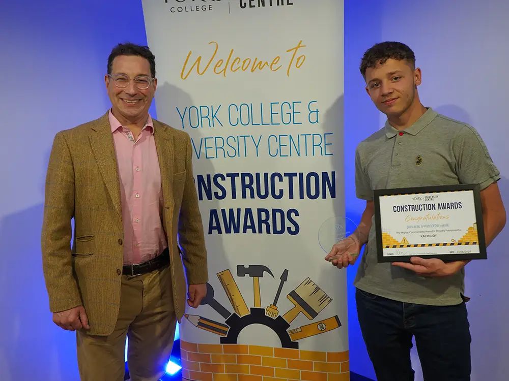 York company hails ‘talented and dedicated construction students’ at industry awards