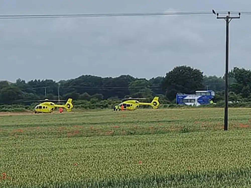 Passenger died from head injuries in crash with bus on York ring road