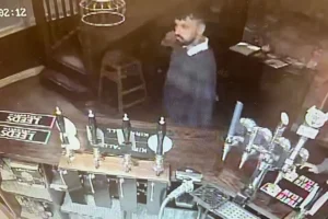 Vandal smashes window of York pub
