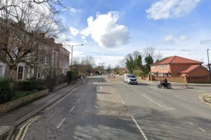 Car crashes into parked vehicle in York