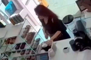 Video: CCTV shows alleged thief ‘stealing tips bowl’ from York shop