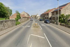 Tractor crashes into wall in North Yorkshire village