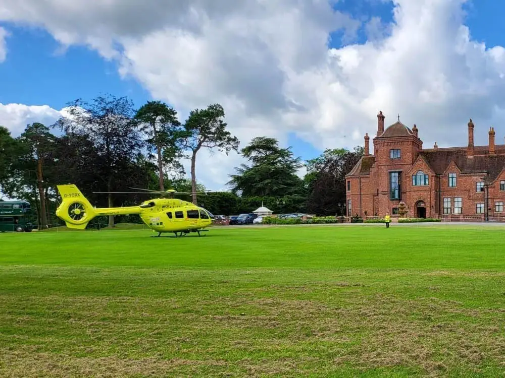 Luxury hotel and golf-course near York raises £2.5k for the Air Ambulance