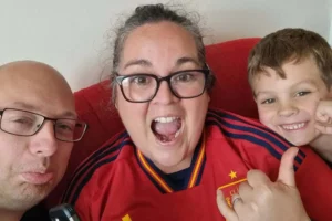 ‘It will be tense!’: York magician and Spanish wife divided over Euro final
