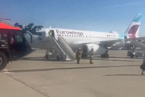 York teacher on England fans’ plane forced into emergency landing