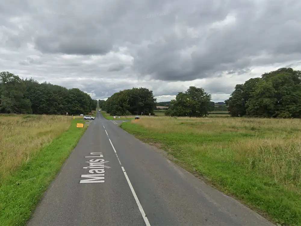 Police appeal following collision on Mains Lane near Castle Howard