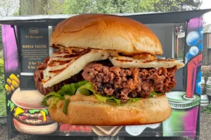 ‘We’ve had a great reaction’: Food truck partners with York pub to serve up beer garden burgers