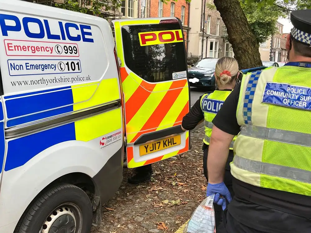Wanted man detained by police in York city centre