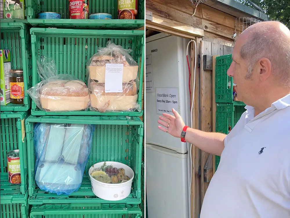 Watch: ‘It feeds a lot of people, does this shed’ – Inside York’s unique food bank