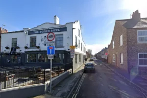 Man arrested after fight near York pub