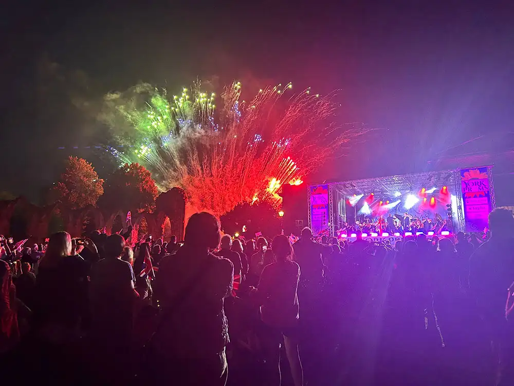 Pictures: Magnificent York Proms thrills crowd with music and fireworks