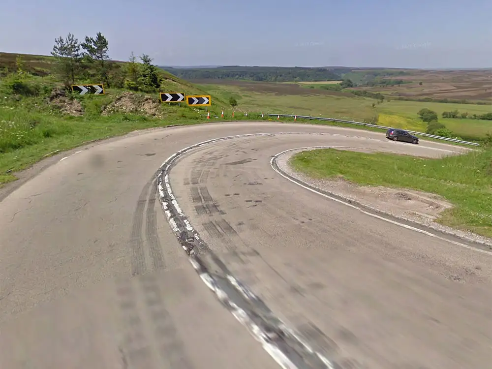 Biker fighting for his life after four-vehicle crash in North Yorkshire
