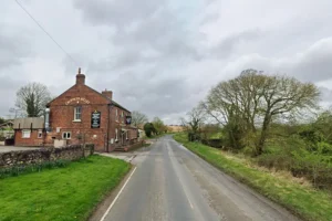 One person hurt after car and motorbike crash near North Yorkshire pub