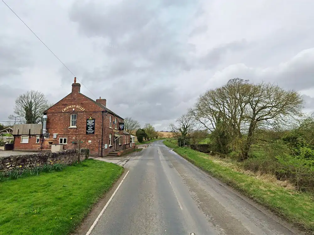 One person hurt after car and motorbike crash near North Yorkshire pub