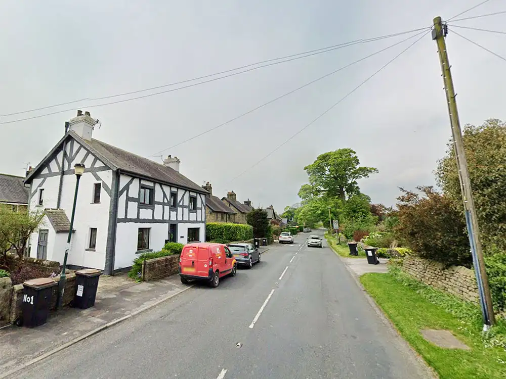 Cyclist dies after crash with van near North Yorkshire village