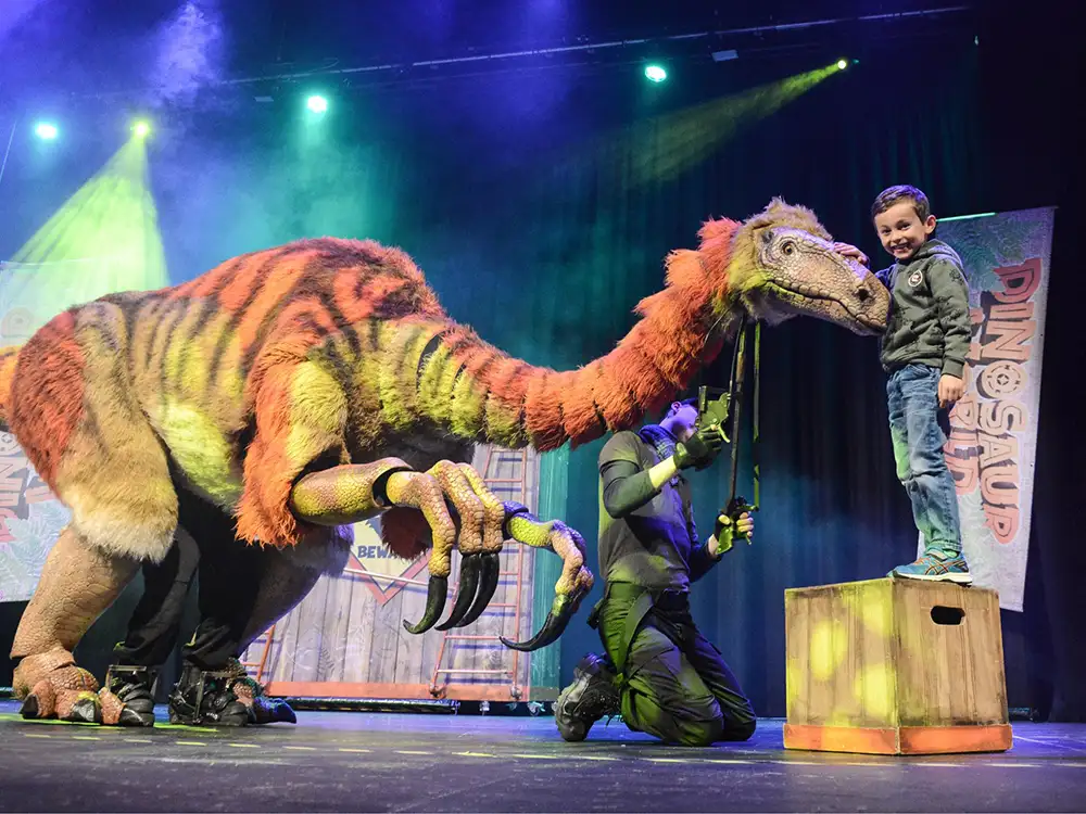 Make a new dinosaur friend as this award-winning family show returns to York
