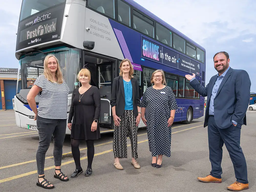 York bus depot one of the first to be certified net zero