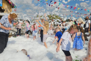 Fabulous foam parties feature at month-long family fun festival