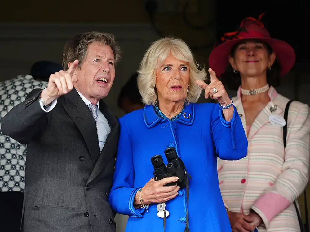 Video and pictures: The Queen makes surprise appearance at York Races