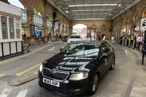 Taxi drivers threaten strike action in row at York Station