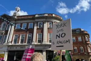 ‘We outnumbered them 50 to one’ – York unites against racism at rally